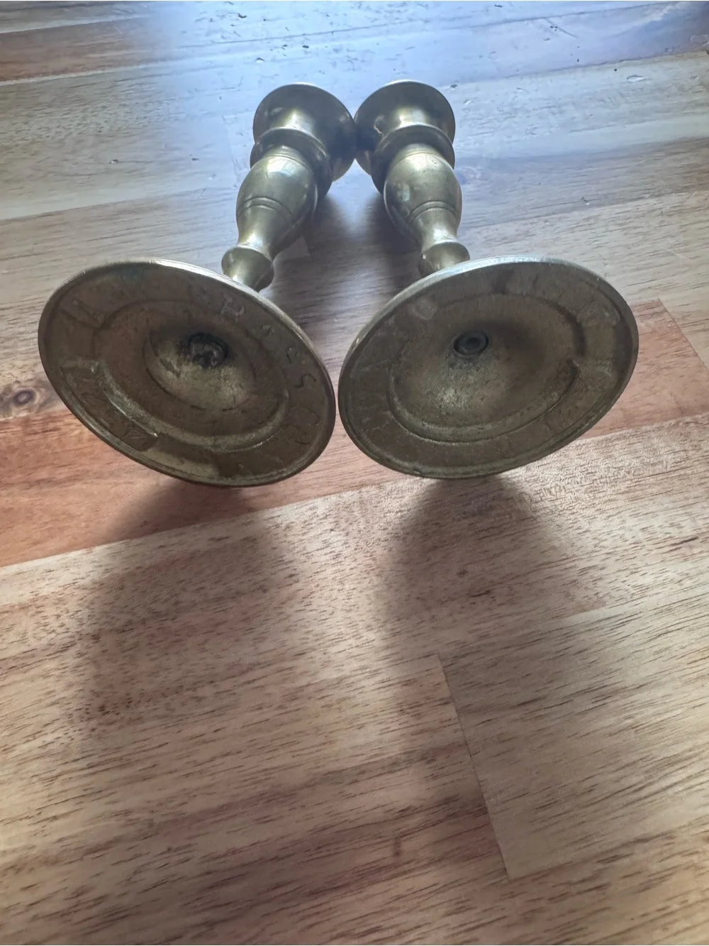 Art brass co N.Y. elegant pair